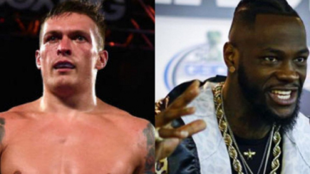 Usyk: 'Vorrei affrontare Wilder', Deontay lo aveva definito 'troppo piccolo per me'