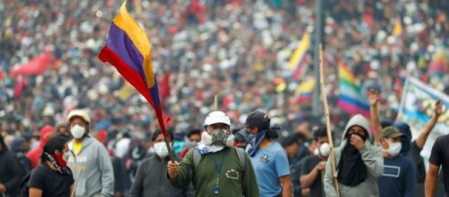 Siguen las protestas contra las pol&iacute;ticas de austeridad en Ecuador