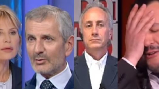 Durante 'Otto e mezzo' si &egrave; discusso delle parole di Salvini su Conte.