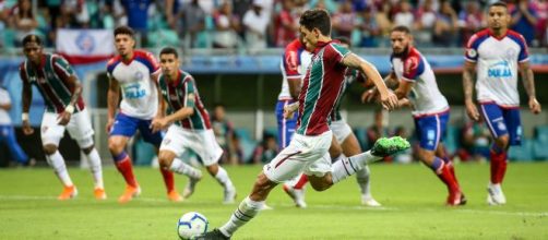 Flu e Bahia jogam no Maracan&atilde;. (Arquivo Blasting News)