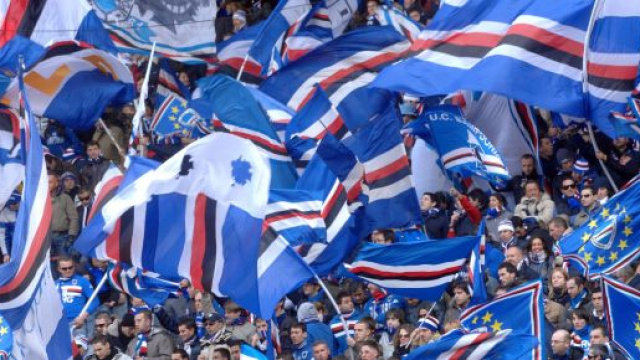 I tifosi della Sampdoria pronti ad accogliere Ranieri