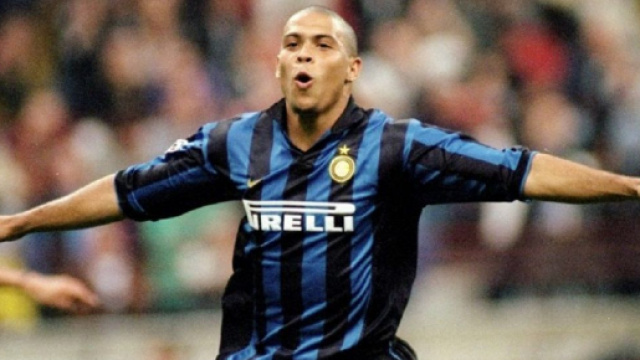Ronaldo il Fenomeno ai tempi dell'Inter.