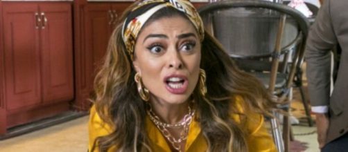 Maria da Paz leva rasteira em concurs. (Reprodu&ccedil;&atilde;o/Rede Globo)