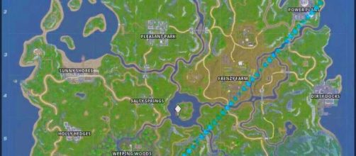 Season 11 map of 'Fortnite Battle Royale' has been leaked. [Source: Fortnite data mine]
