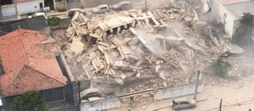 Pr&eacute;dio desabou por volta das 10h30. (Arquivo Blasting News)