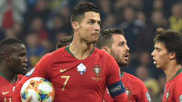 Cristiano Ronaldo con il Portogallo