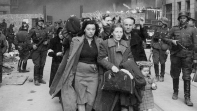 Ghetto di Varsavia, ebrei deportati dai nazisti