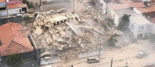 Pr&eacute;dio residencial de sete andares desabou em Fortaleza. (Arquivo Blasting News)