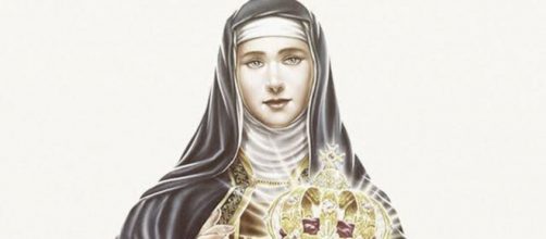 Santa nasceu em 1174, na Alemanha, e renunciou sua nobreza para ajudar os necessitados. (Reprodu&ccedil;&atilde;o/Can&ccedil;&atilde;o Nova)