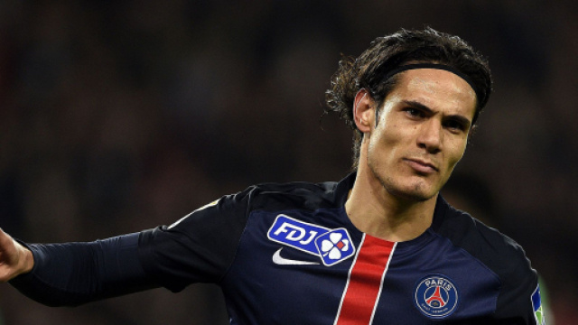 Edinson Cavani, attaccante del Psg