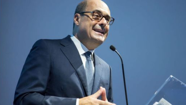 Il Presidente della Regione Nicola Zingaretti