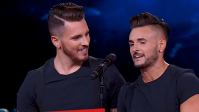 Gli acrobati Ricardo e Alejandro Rossi protagonisti a Tu si que vales