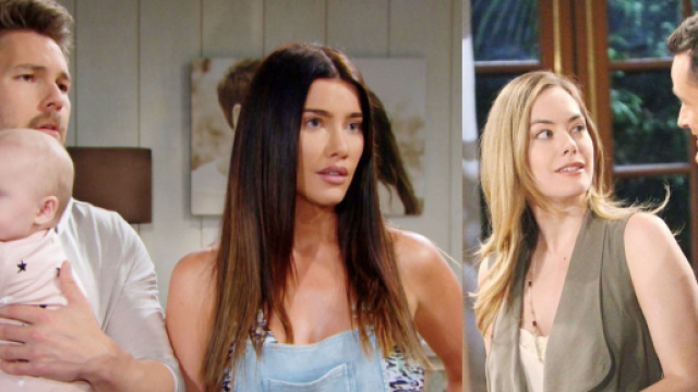 Beautiful, trame Usa: Liam passa Halloween con Steffy, Hope si avvicina a Thomas e Douglas