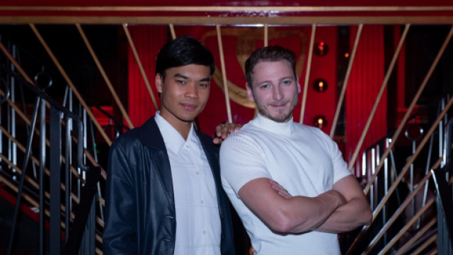 J&eacute;r&eacute;my Bellet et Matt Chevalier (au Roxie &agrave; Paris)