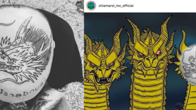 Il tatuaggio di Gemitaiz ed il meme di 'Chiamarsi MC tra amici senza apparenti meriti lirici'..