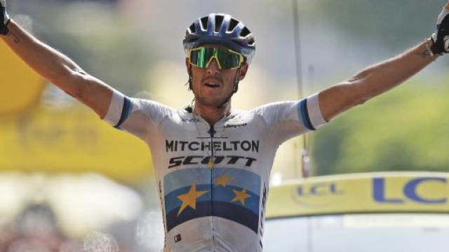 Matteo Trentin, la vittoria di tappa al Tour de France