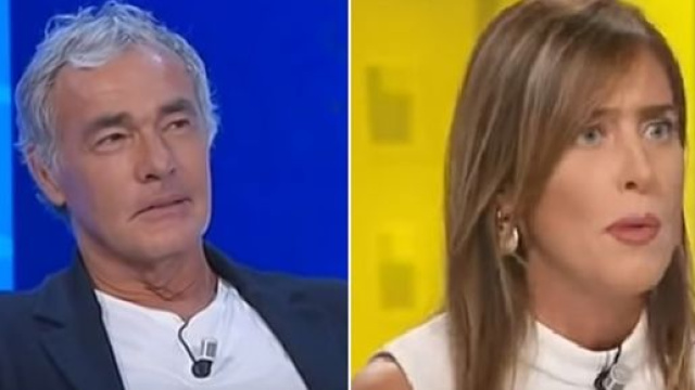 Massimo Giletti e Maria Elena Boschi.