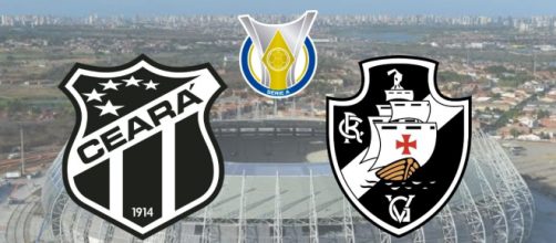 Cear&aacute; x Vasco ter&aacute; transmiss&atilde;o ao vivo e exclusiva no pay-per-view. (Fotomontagem)