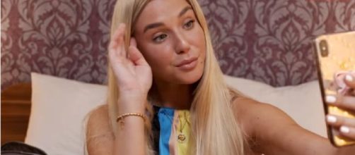 On '90 Day Fianc&eacute;,' Caesar's Ukrainian girlfriend Maria appeared first time on TLC. [Image Source: TLC/YouTube]