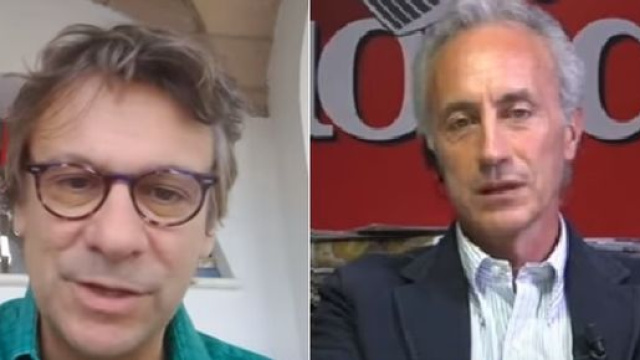 Nicola Porro e Marco Travaglio.