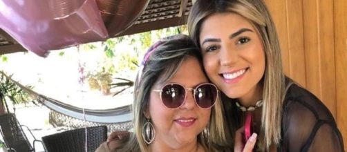 M&atilde;e de Hariany disse que Record TV agiu certo em expulsar Phellipe. (Reprodu&ccedil;&atilde;o/Arquivo Pessoal)