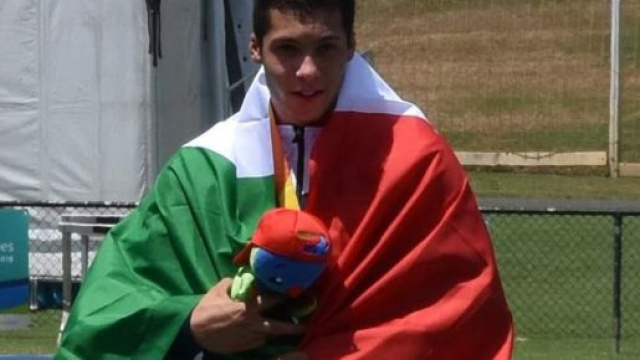 Il velocista palermitano Raffaele Di Maggio