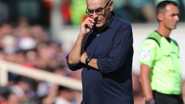 Maurizio Sarri, allenatore della Juventus