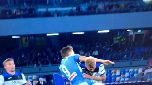 Napoli Atalanta 2 a 2: polemiche allo stadio San Paolo