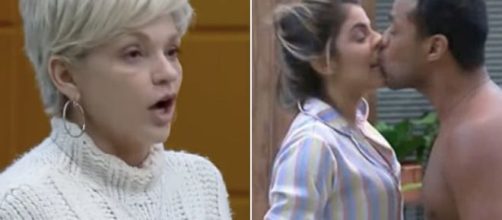 Com vantagem, Hariany aparece em primeiro. (Fotomontagem/ Reprodu&ccedil;&atilde;o/ RecordTV)