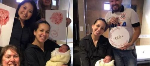 Crian&ccedil;a nasce dentro de motel. (Reprodu&ccedil;&atilde;o/ Hugo Gloss)