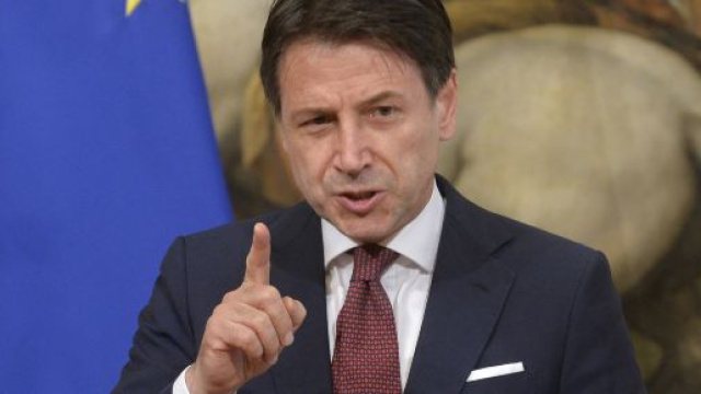 Il Premier Giuseppe Conte a Palazzo Chigi