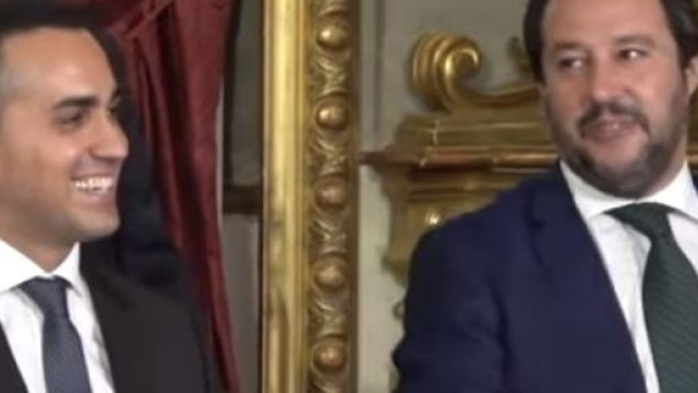 Di Maio - Salvini ai tempi del governo Lega-M5S.