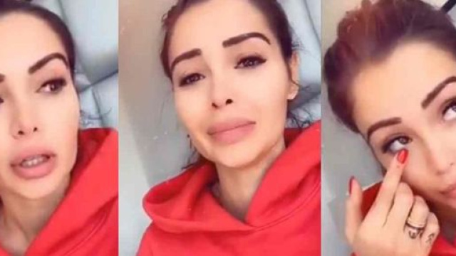 Nabilla en larme en parlant de sa grossesse