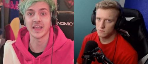 Ninja and Tfue are fighting once again. Image Credit: Own work (edited from Tfue's and Ninja's streams)