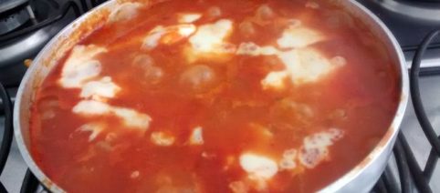 Receita de ovo mollet à parmegiana low carb