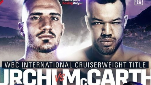 Turchi vs McCarthy in diretta su DAZN venerd&igrave; 11 ottobre
