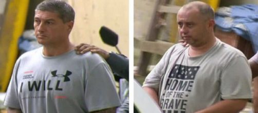 Ronnie Lessa e &Eacute;lcio Queiroz, presos sob a acusa&ccedil;&atilde;o de assassinar a vereadora Marielle Franco e seu motorista. Reprodu&ccedil;&atilde;o/TV Globo