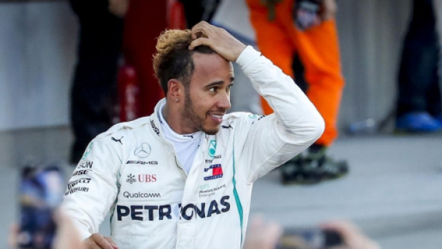 Lewis Hamilton, pilota della Mercedes