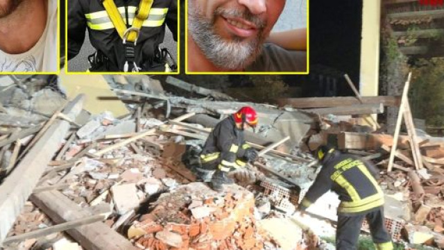 Cascina esplosa ad Alessandria, tre pompieri uccisi: fermato per omicidio plurimo il proprietario e indagata la moglie.