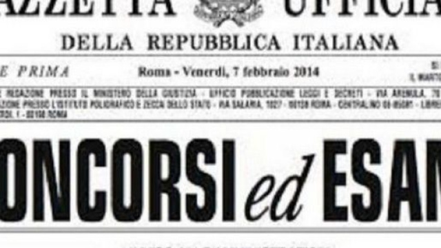 Concorsi pubblici per differenti posizioni professionali.