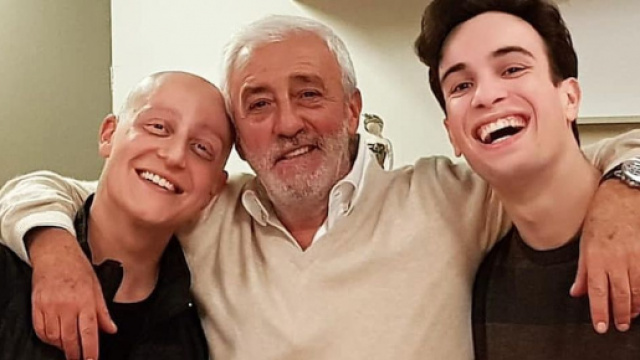 Diego (Francesco Vitiello), Raffaele (Patrizio Rispo), Patrizio (Lorenzo Sarcinelli)