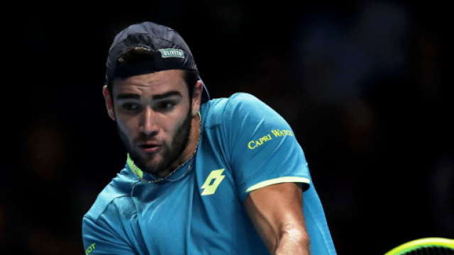Il tennista azzurro Matteo Berrettini.