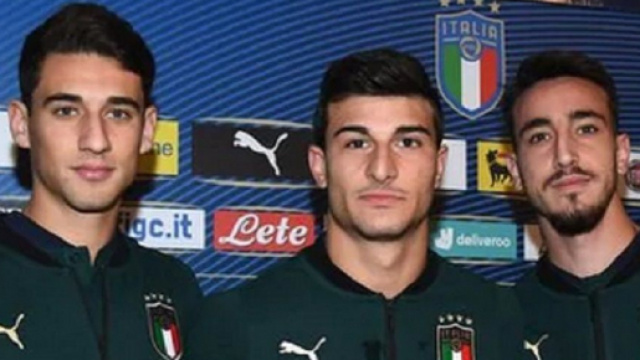Orsolini, Castrovilli e Cistana per la prima volta in Nazionale