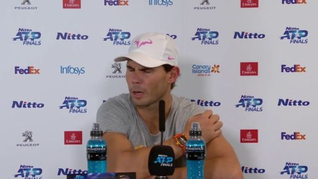 Rafa Nadal si arrabbia in conferenza stampa con il giornalista Ubaldo Scannagatta