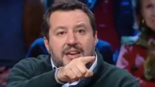 DiMarted&igrave;: polemica tra Matteo Salvini e Giovanni Floris su Liliana Segre