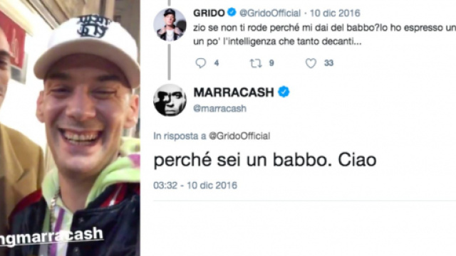 Marracash e Grido, rapper milanesi.