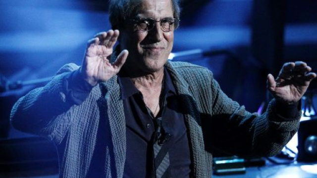 Adriano Celentano pronto per la seconda puntata di Adrian