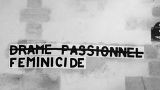 Tag des "collages f&eacute;minicides" pour d&eacute;noncer les crimes faits sur les femmes d&ucirc; &agrave; leur genre sexuel. Cr&eacute;dit:Instagram/collages_feminicides_paris