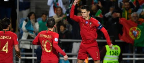 Cristiano celebra uno de sus goles (Foto: Getty Images))