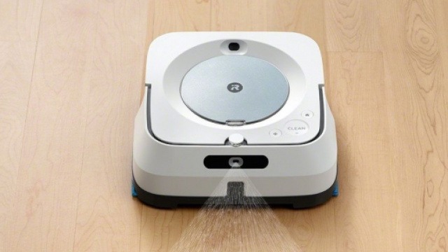 Braava jet m6: confronto con straccio tradizionale.